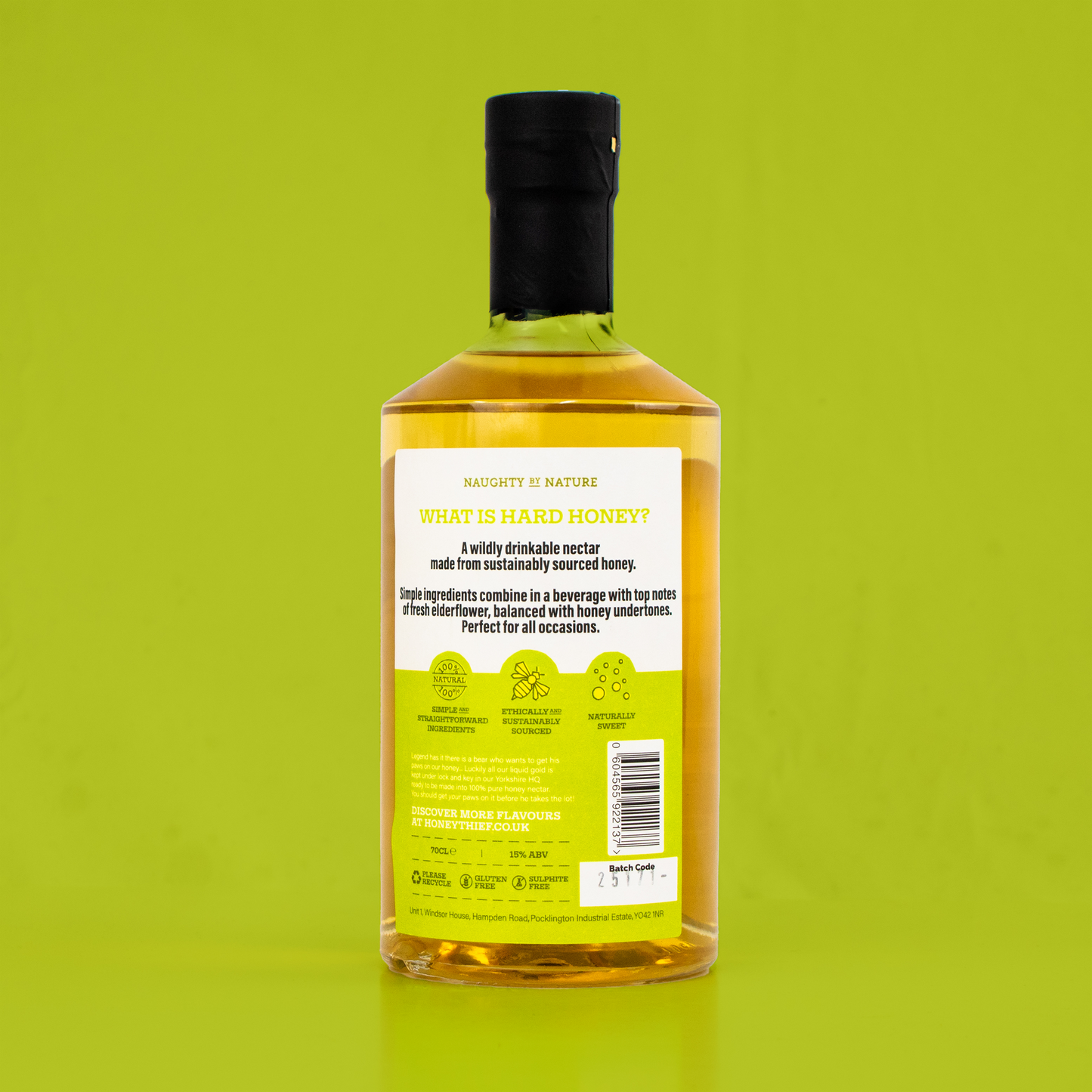 Hard Honey: Elderflower